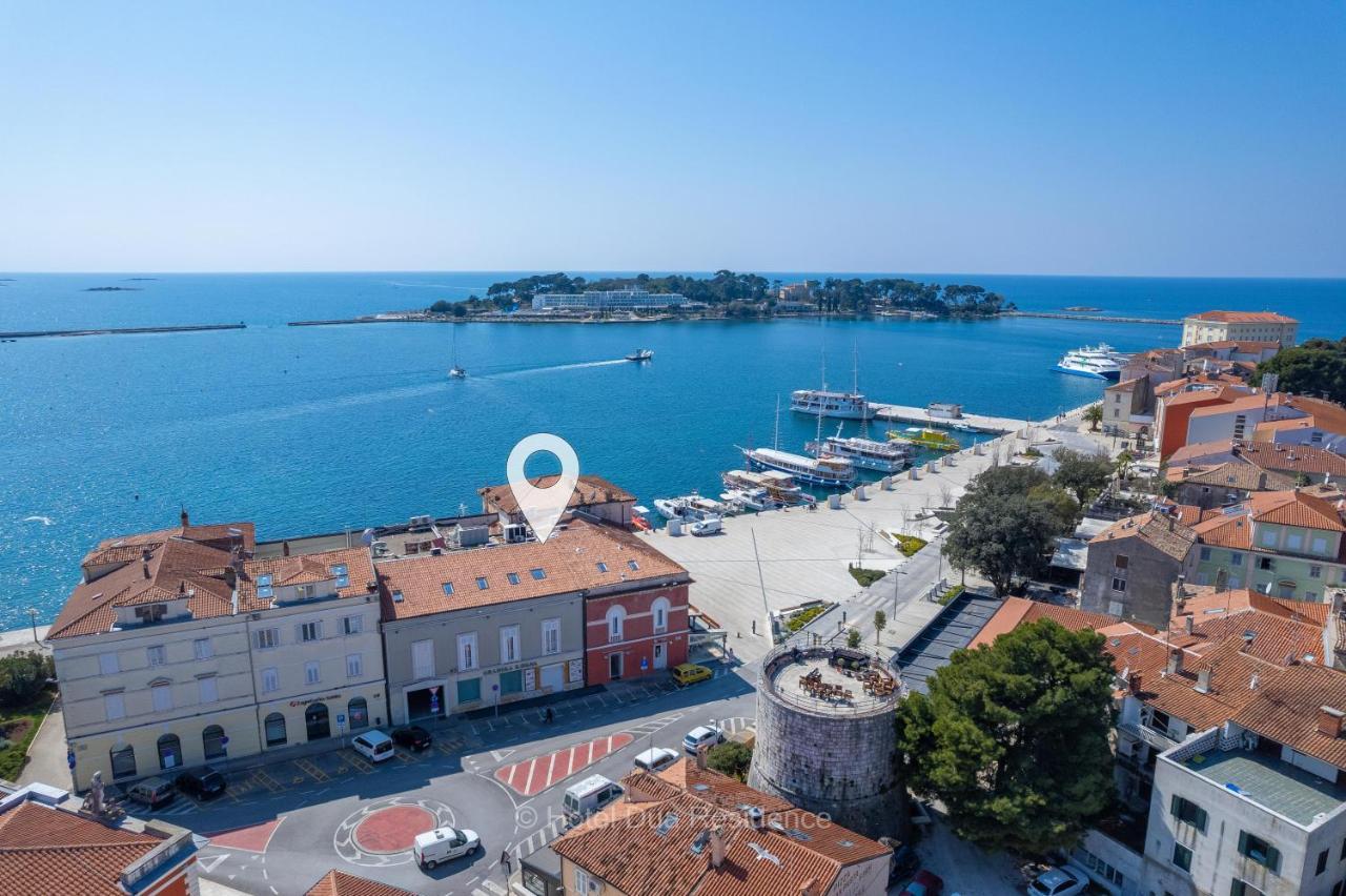 Hotel Dua Residence Porec Bagian luar foto