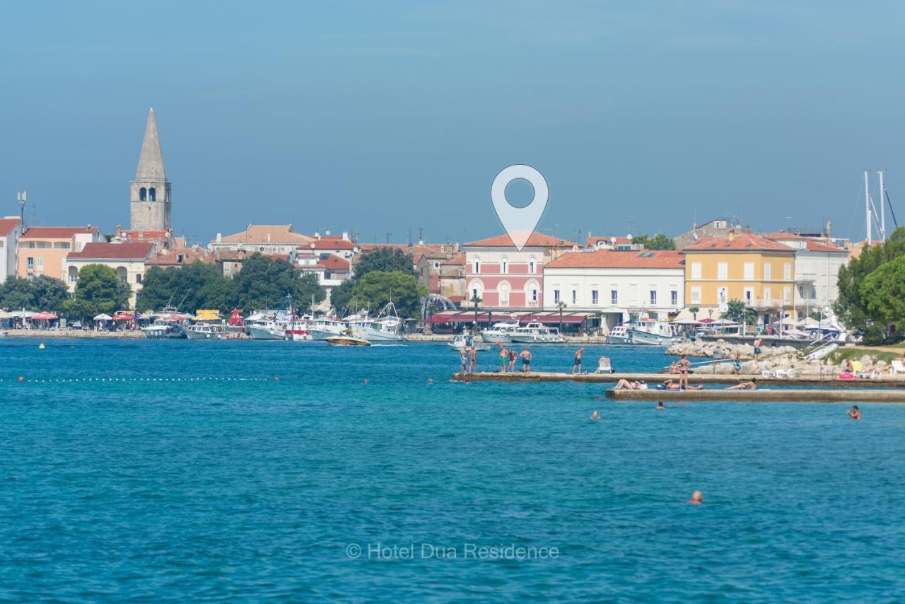 Hotel Dua Residence Porec Bagian luar foto